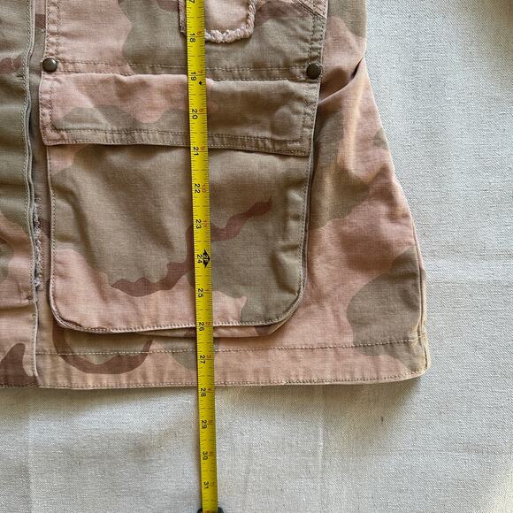 Anthropologie Lida Utility Pink Camo Jacket Womens Large Excellent Condition - Picture 10 of 10
